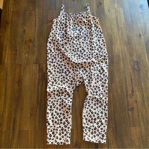 Leopard romper